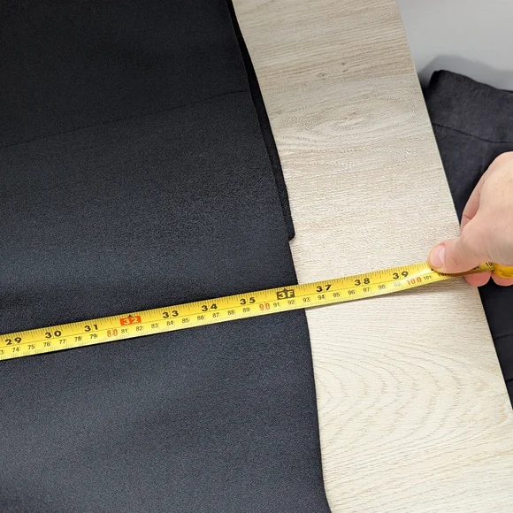 Talbots Vintage Black Wool Midi Shirt Women's 12 - Picture 7 of 8